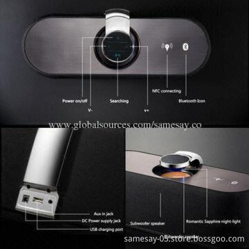 2014 Fashionable 2.1CH Hi-Fi Smartphone Bluetooth Speaker, 100Hz-20kHz Frequency Range